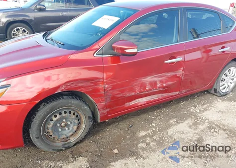 2016 Nissan Sentra Fe+ S/S/Sl/Sr/Sv from USA, damaged, VIN 3N1AB7APXGL656385